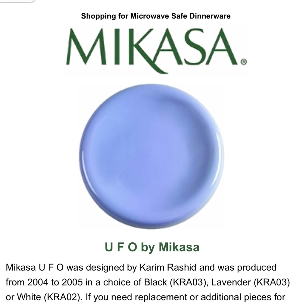 Mikasa - UFO - Pasta Bowl 11”